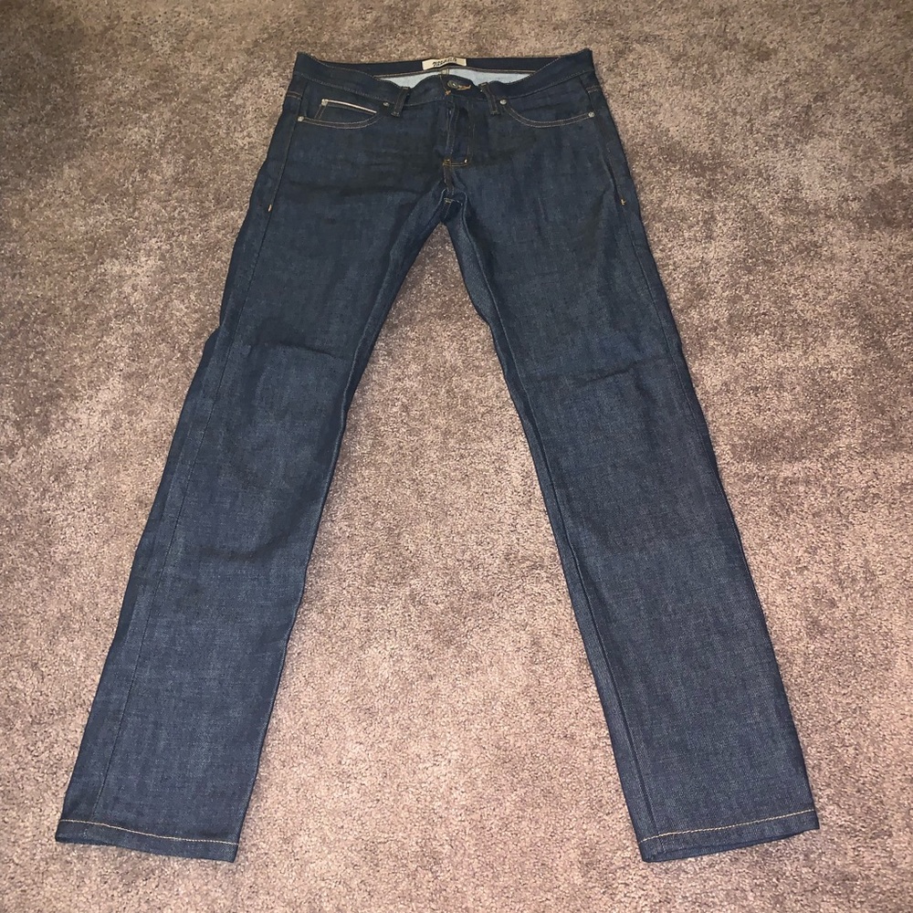 EUC Naked & Famous Super Guy Dirty Fade Selvedge